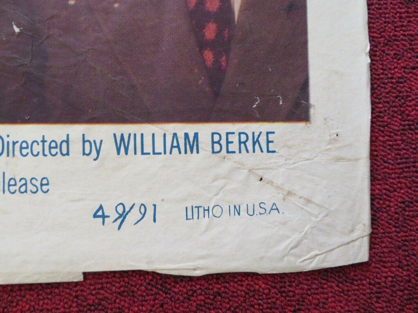 HIGHWAY 13 FOLDED US ONE SHEET POSTER ROBERT LOWERY PAMELA BLAKE 1948 Movie posters