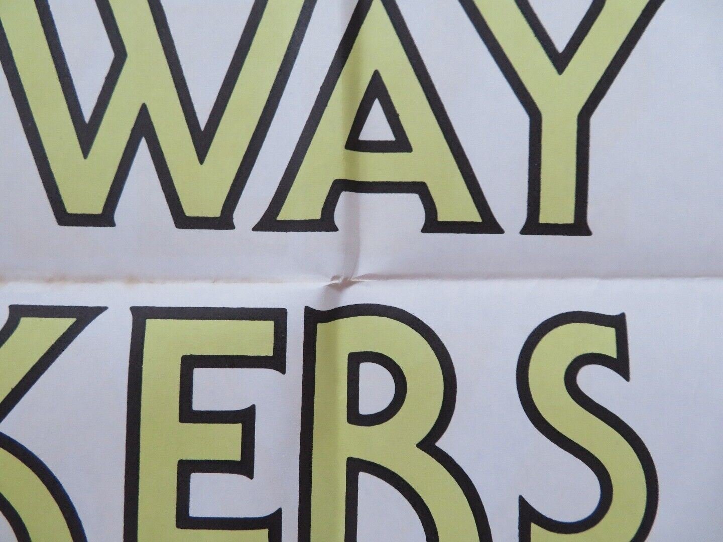 HIGHWAY HOOKERS FOLDED US ONE SHEET POSTER LINDA LOVEMORE 1975 - Rendezvous Cinema