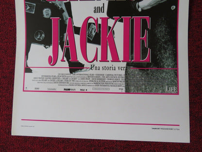 HILARY AND JACKIE ITALIAN LOCANDINA (27.5"x13") POSTER EMILY WATSON 1999 Movie posters