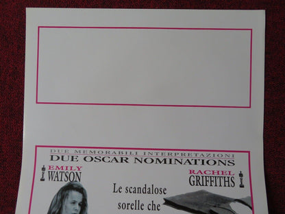 HILARY AND JACKIE ITALIAN LOCANDINA (27.5"x13") POSTER EMILY WATSON 1999 Movie posters