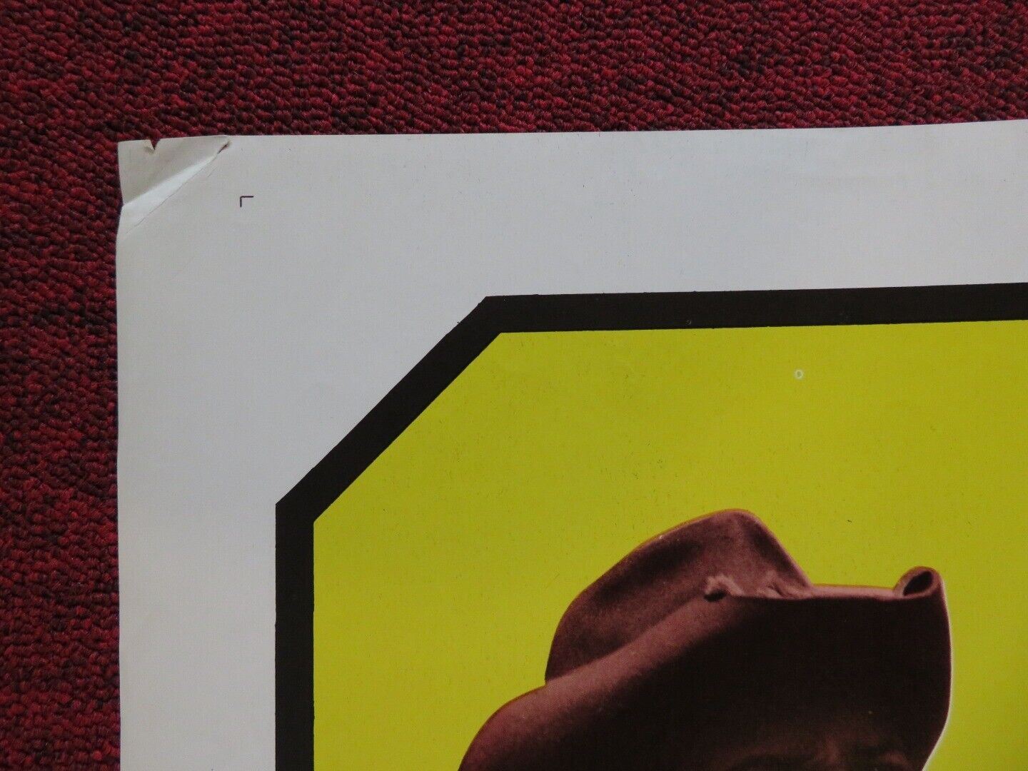 HILLS RUN RED FOLDED US ONE SHEET POSTER THOMAS HUNTER HENRY SILVA 1967 Movie posters