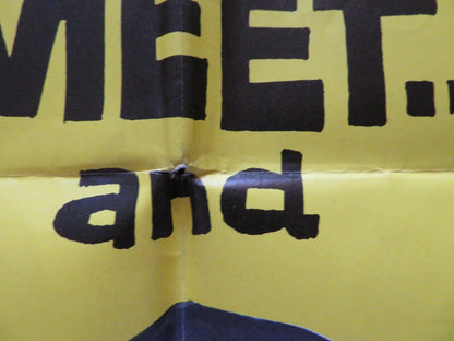 HILLS RUN RED FOLDED US ONE SHEET POSTER THOMAS HUNTER HENRY SILVA 1967 Movie posters