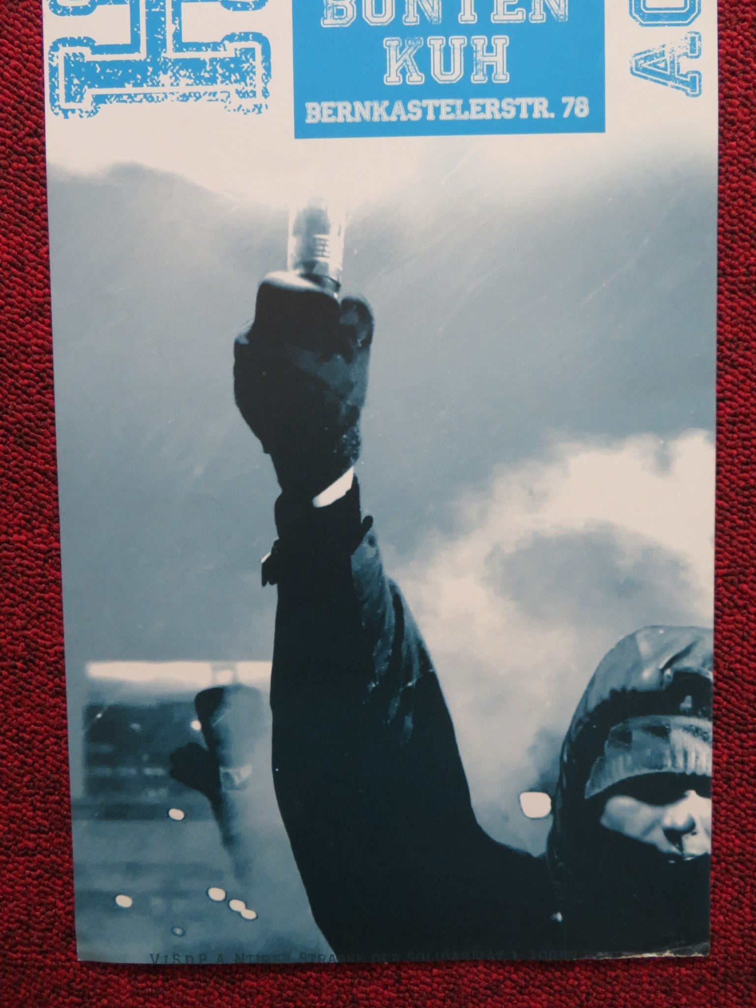 HIP HOP RECORD RELEASE TOUR GERMAN MUSIC POSTER ALBINO MADCAP PLAN 88 NESTI 2012 Rendezvous Cinema Movie posters