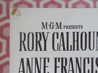 HIRED GUN FOLDED US ONE SHEET POSTER RORY CALHOUN ANNE FRANCIS 1957 Movie posters