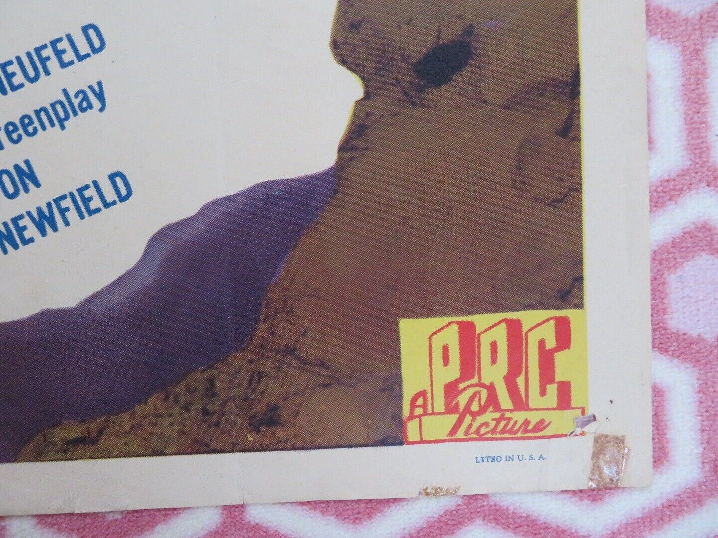 HIS BROTHER'S GHOST US ONE SHEET POSTER BUSTER CRABBE 1954 Movie posters