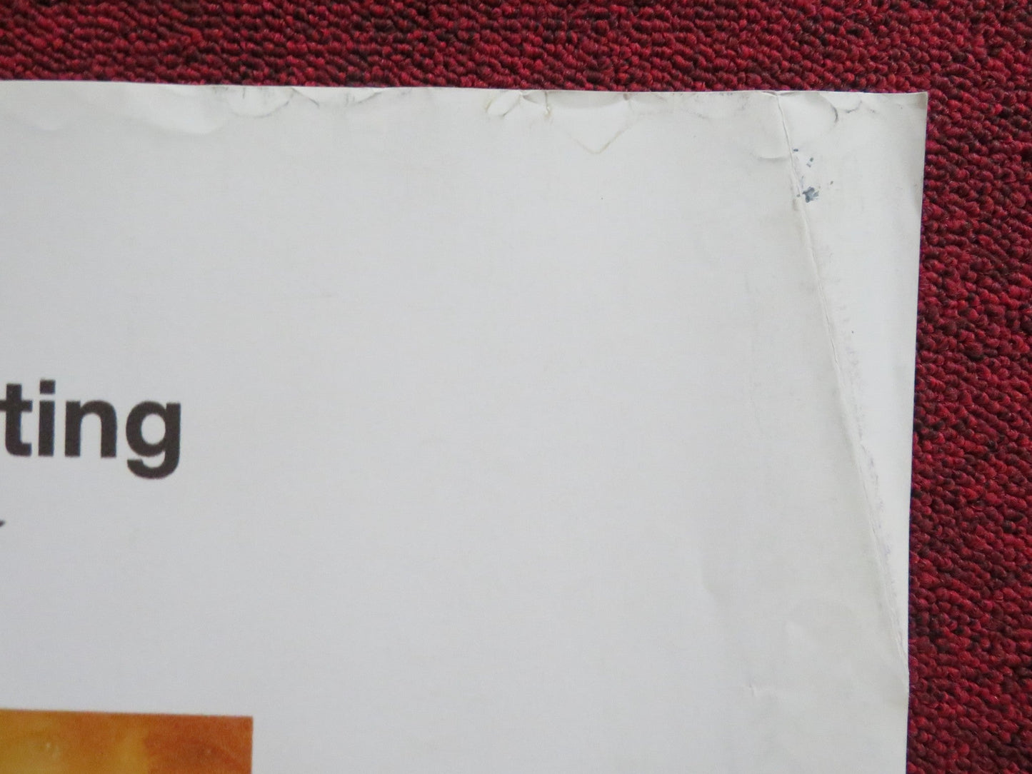 HIS & HERS UK QUAD (30"x 40") ROLLED POSTER LEAH HOLOHAN GRACE MCGEE 2009 Rendezvous Cinema Movie posters