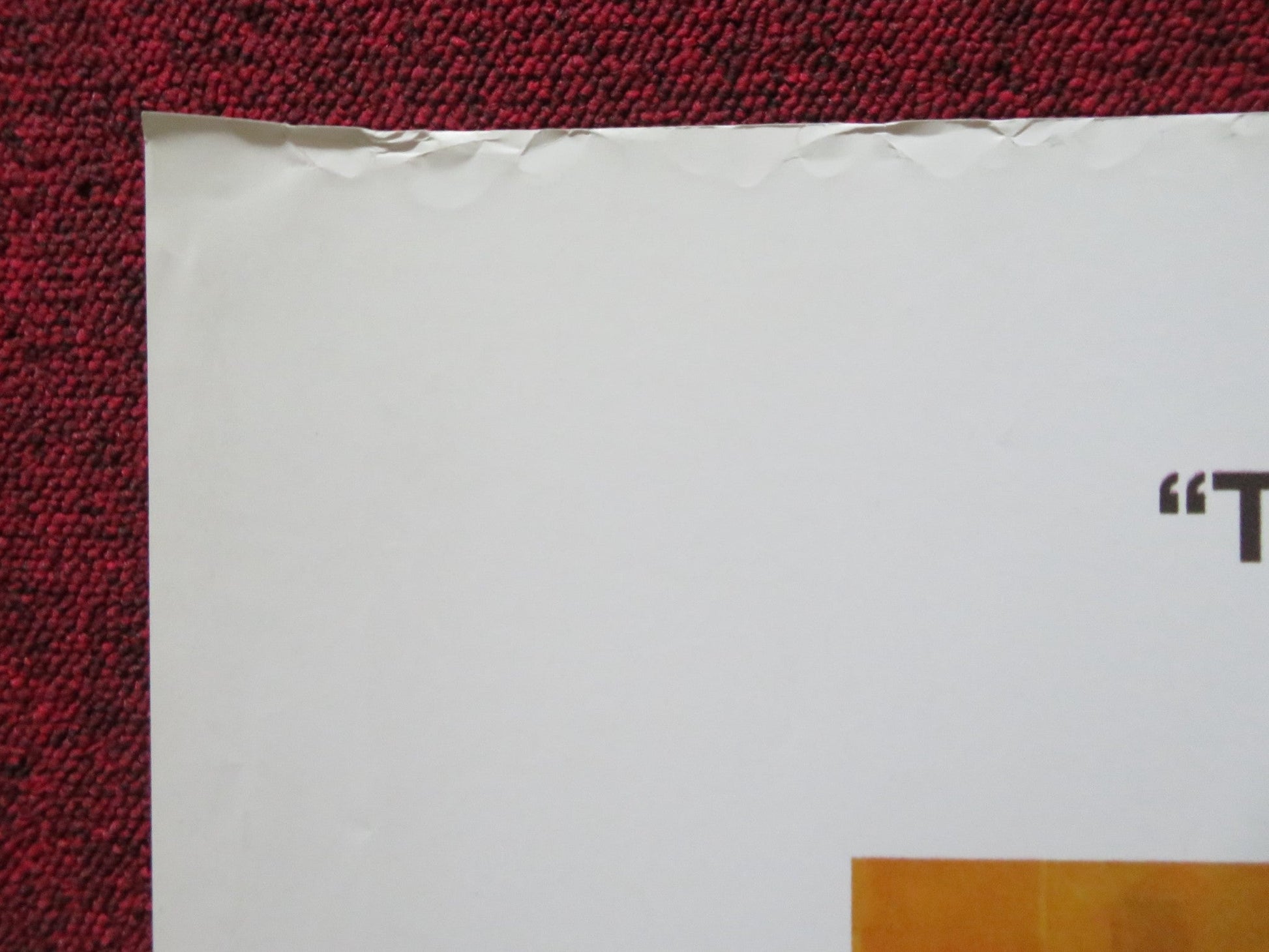 HIS & HERS UK QUAD (30"x 40") ROLLED POSTER LEAH HOLOHAN GRACE MCGEE 2009 Rendezvous Cinema Movie posters