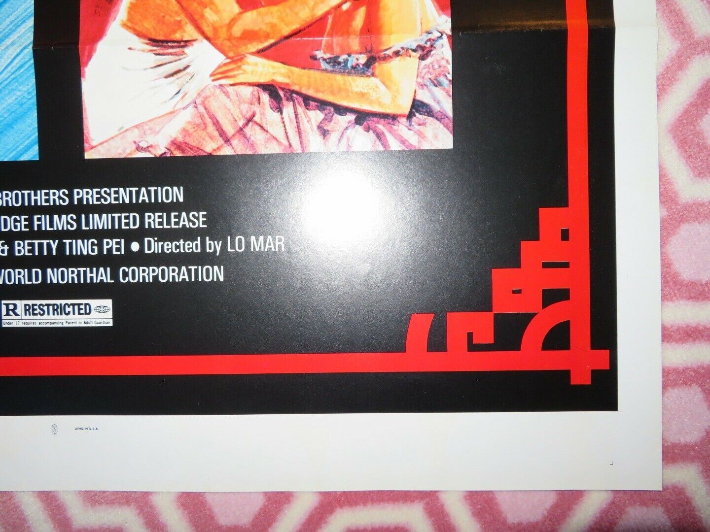 HIS LAST DAYS - HIS LAST NIGHTS / Bruce Lee and I US ROLLED POSTER BRUCE LEE 1978 Movie posters