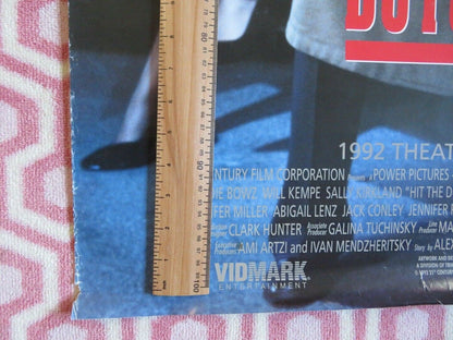 HIT THE DUTCHMAN US ONE SHEET ROLLED POSTER BRUCE NOZICK 1992 - Rendezvous Cinema