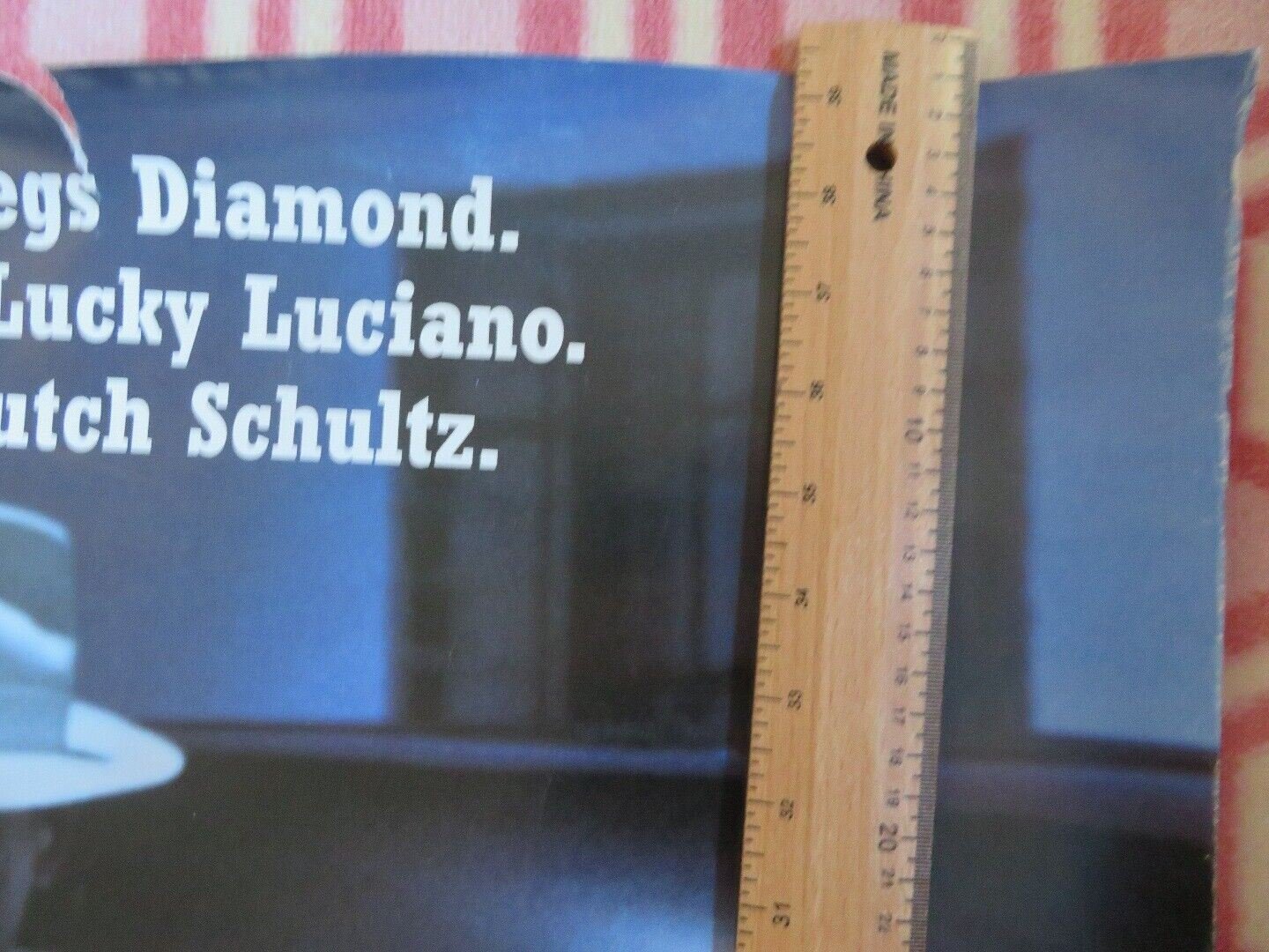 HIT THE DUTCHMAN US ONE SHEET ROLLED POSTER BRUCE NOZICK 1992 - Rendezvous Cinema