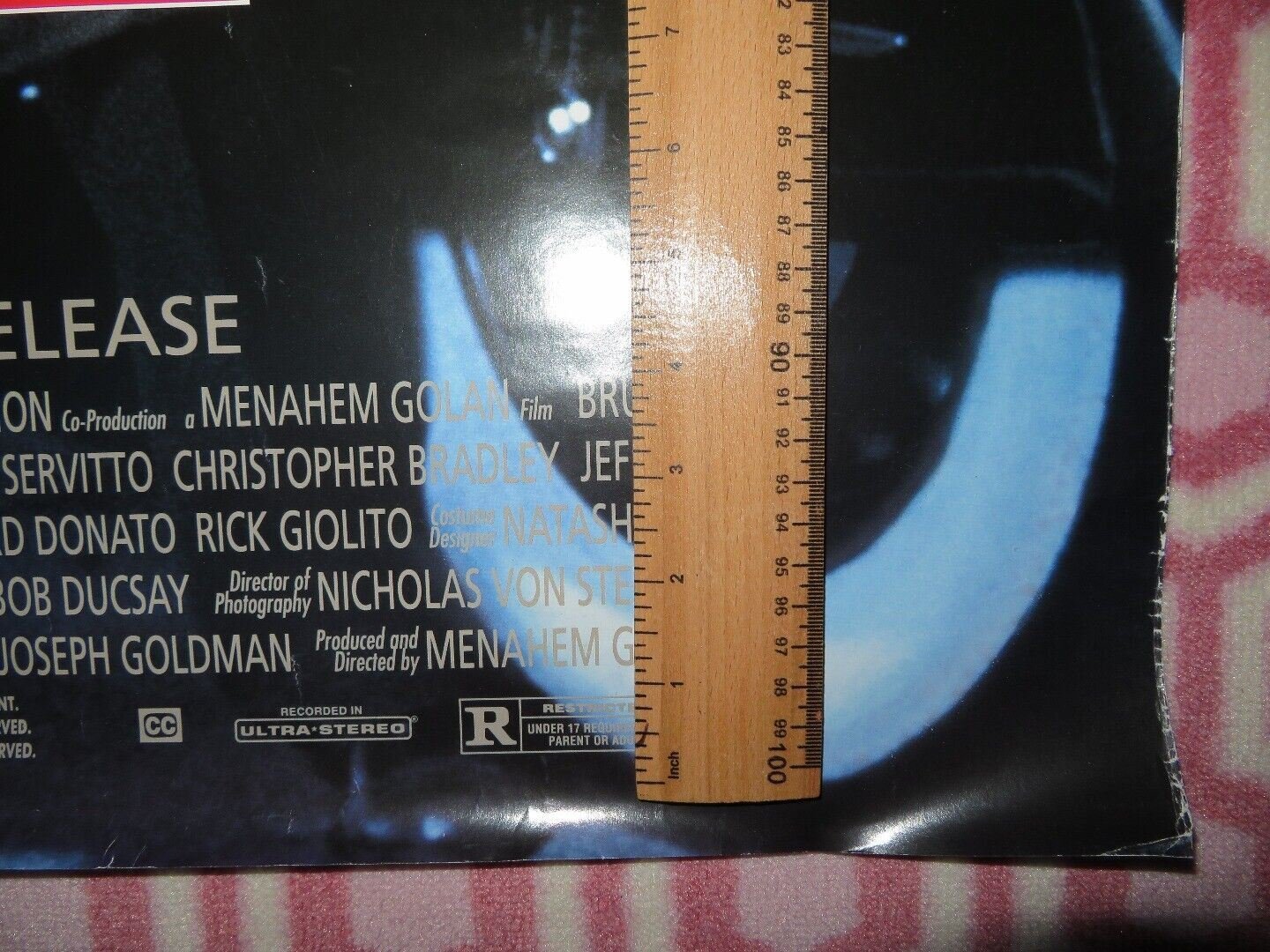 HIT THE DUTCHMAN US ONE SHEET ROLLED POSTER BRUCE NOZICK 1992 - Rendezvous Cinema