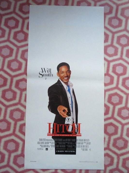 HITCH ITALIAN LOCANDINA (27.5"x13") POSTER WILL SMITH 2005 Movie posters
