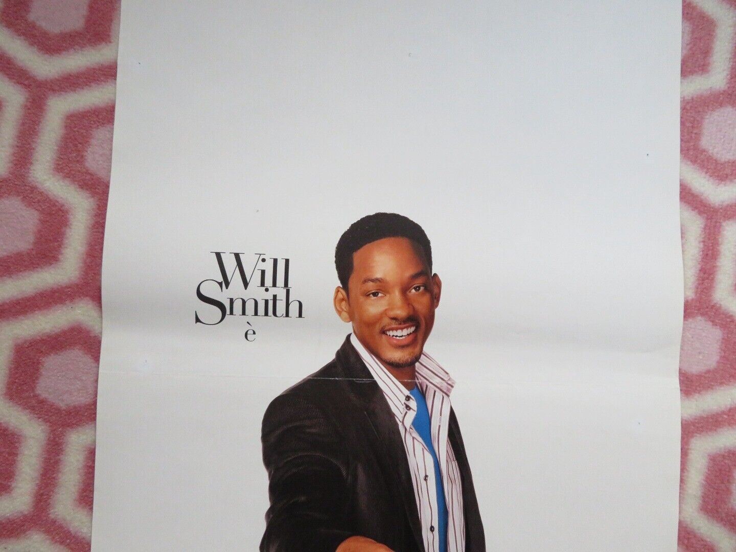 HITCH ITALIAN LOCANDINA (27.5"x13") POSTER WILL SMITH 2005 Movie posters