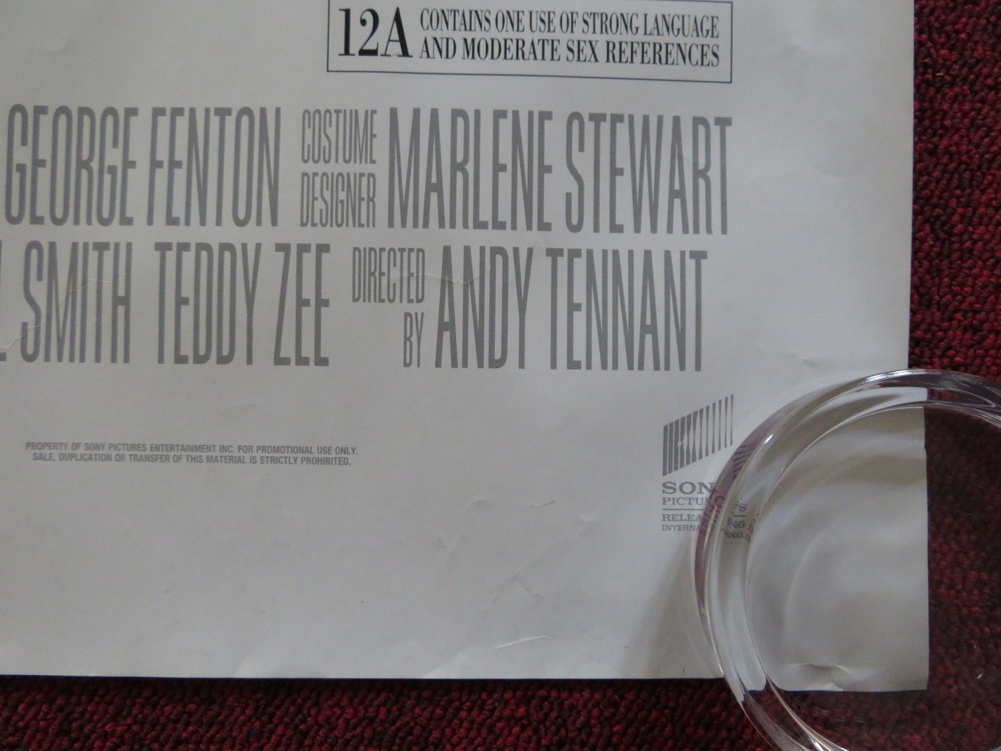 HITCH UK QUAD (30"x 40") ROLLED POSTER WILL SMITH EVA MENDES 2005 Rendezvous Cinema Movie posters