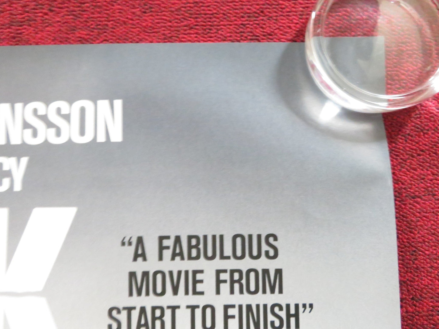 HITCHCOCK UK QUAD (30"x 40") ROLLED POSTER ANTHONY HOPKINS HELEN MIRREN 2012 Rendezvous Cinema Movie posters