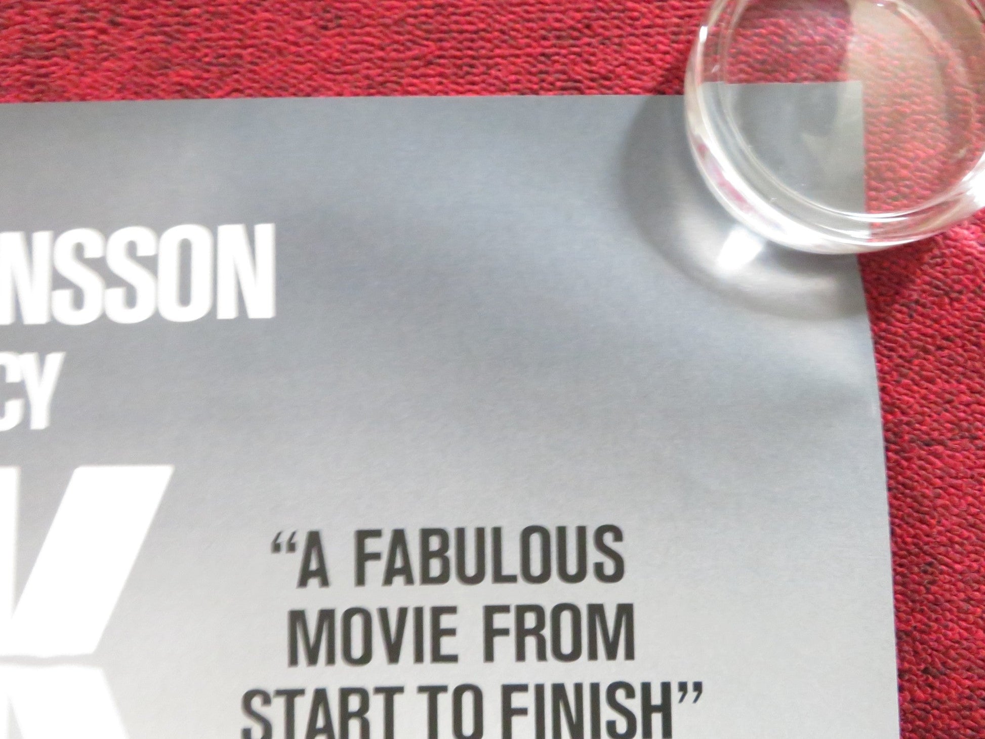 HITCHCOCK UK QUAD (30"x 40") ROLLED POSTER ANTHONY HOPKINS HELEN MIRREN 2012 Rendezvous Cinema Movie posters