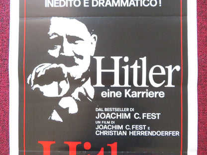 HITLER: A CAREER ITALIAN LOCANDINA POSTER JOACHIM FEST 1977 Rendezvous Cinema Movie posters
