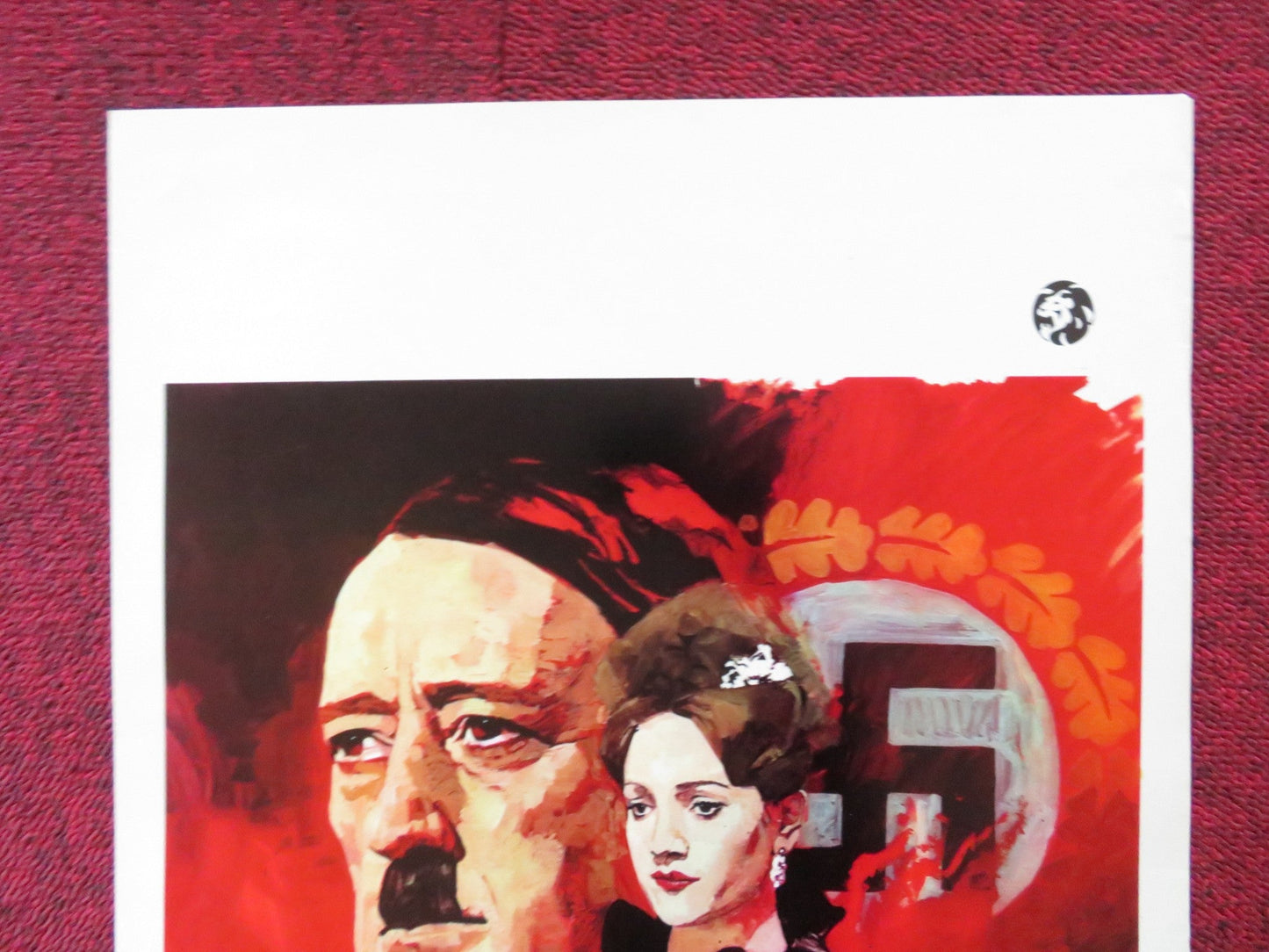 HITLER: THE LAST TEN DAYS ITALIAN LOCANDINA POSTER ALEC GUINNESS WARD 1973 Rendezvous Cinema Movie posters