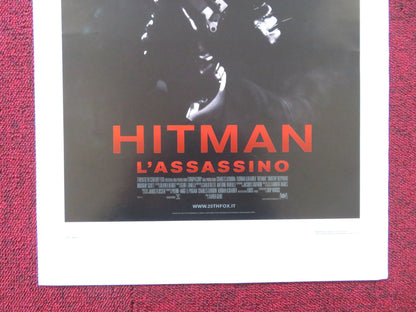HITMAN ITALIAN LOCANDINA POSTER TIMOTHY OLYPHANT DOUGRAY SCOTT 2007 Rendezvous Cinema Movie posters