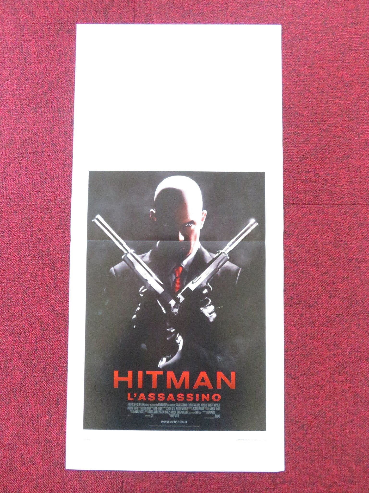HITMAN ITALIAN LOCANDINA POSTER TIMOTHY OLYPHANT DOUGRAY SCOTT 2007 Rendezvous Cinema Movie posters