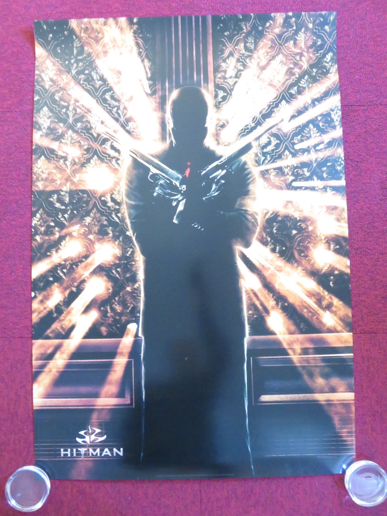 HITMAN - VERSION A US ONE SHEET ROLLED POSTER TIMOTHY OLYPHANT DOUGRAY SCOTT 2007 Rendezvous Cinema Movie posters