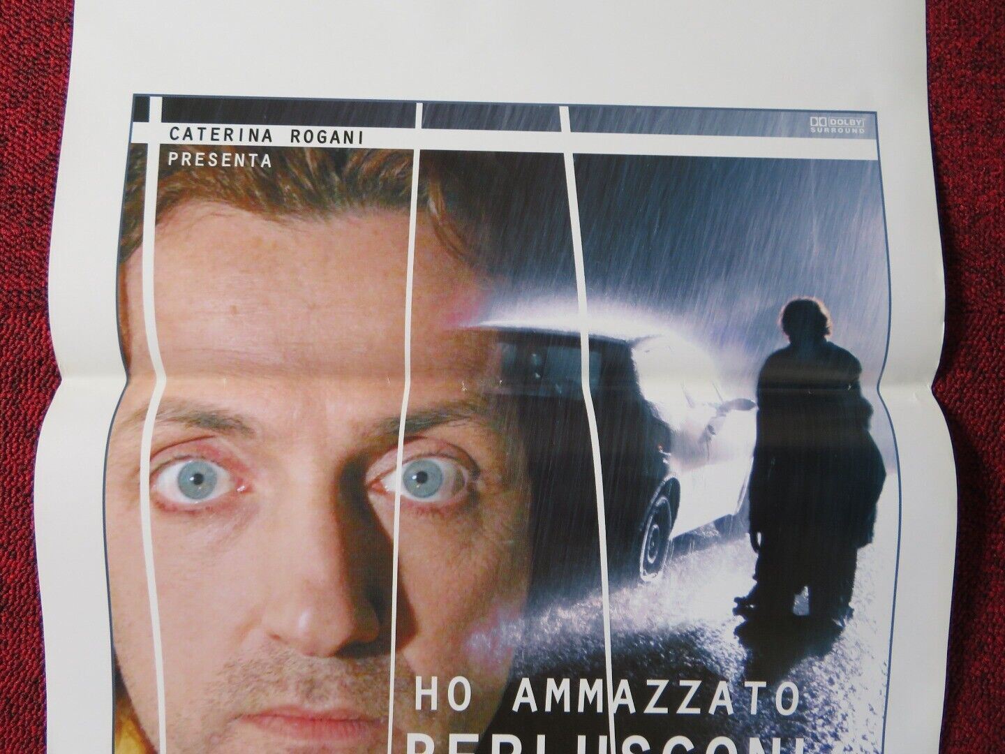 HO AMMAZZATO BERLUSCONI ITALIAN LOCANDINA (27.5"x13.5") POSTER A BOGNANNI 2008 Movie posters