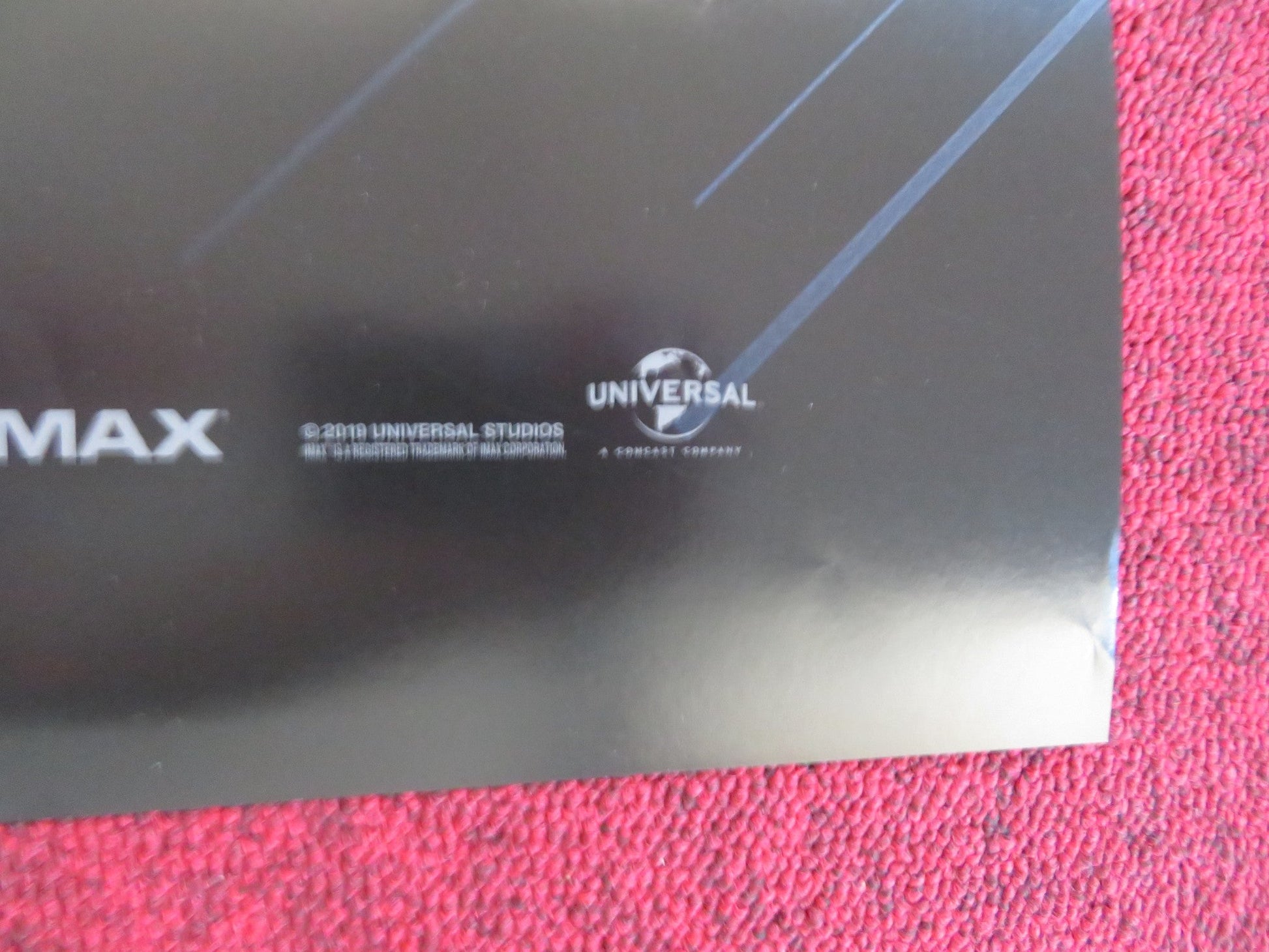 HOBBS AND SHAW US ONE SHEET ROLLED POSTER DWAYNE JOHNSON JASON STATHAM 2019 Rendezvous Cinema Movie posters