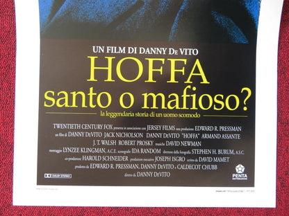 HOFFA SANTO O MAFIOSO? ITALIAN LOCANDINA (27.5"x13") POSTER JACK NICHOLSON '93 - Rendezvous Cinema