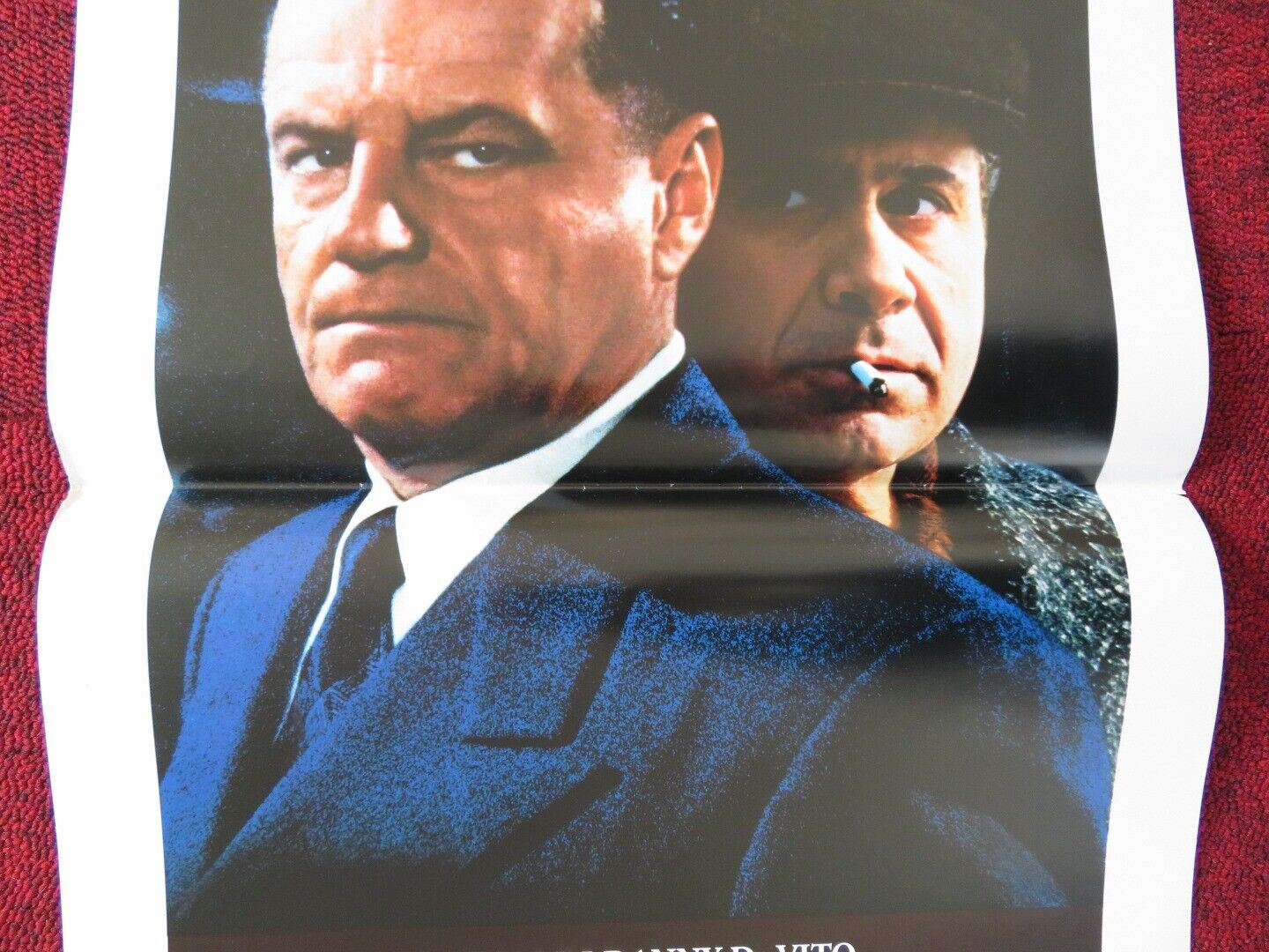 HOFFA SANTO O MAFIOSO? ITALIAN LOCANDINA (27.5"x13") POSTER JACK NICHOLSON '93 - Rendezvous Cinema