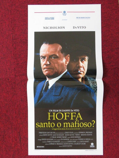 HOFFA SANTO O MAFIOSO? ITALIAN LOCANDINA (27.5"x13") POSTER JACK NICHOLSON '93 - Rendezvous Cinema
