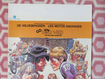 HOG WILD BELGIUM (19.5"x13.5") POSTER PATTI D'ARBANVILLE 1980 Movie posters