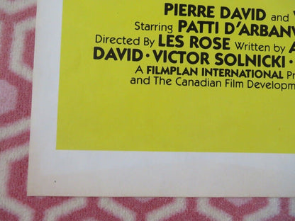 HOG WILD FOLDED US ONE SHEET POSTER PATTI D'ARBANVILLE MICHAEL BIEHN 1980 Movie posters