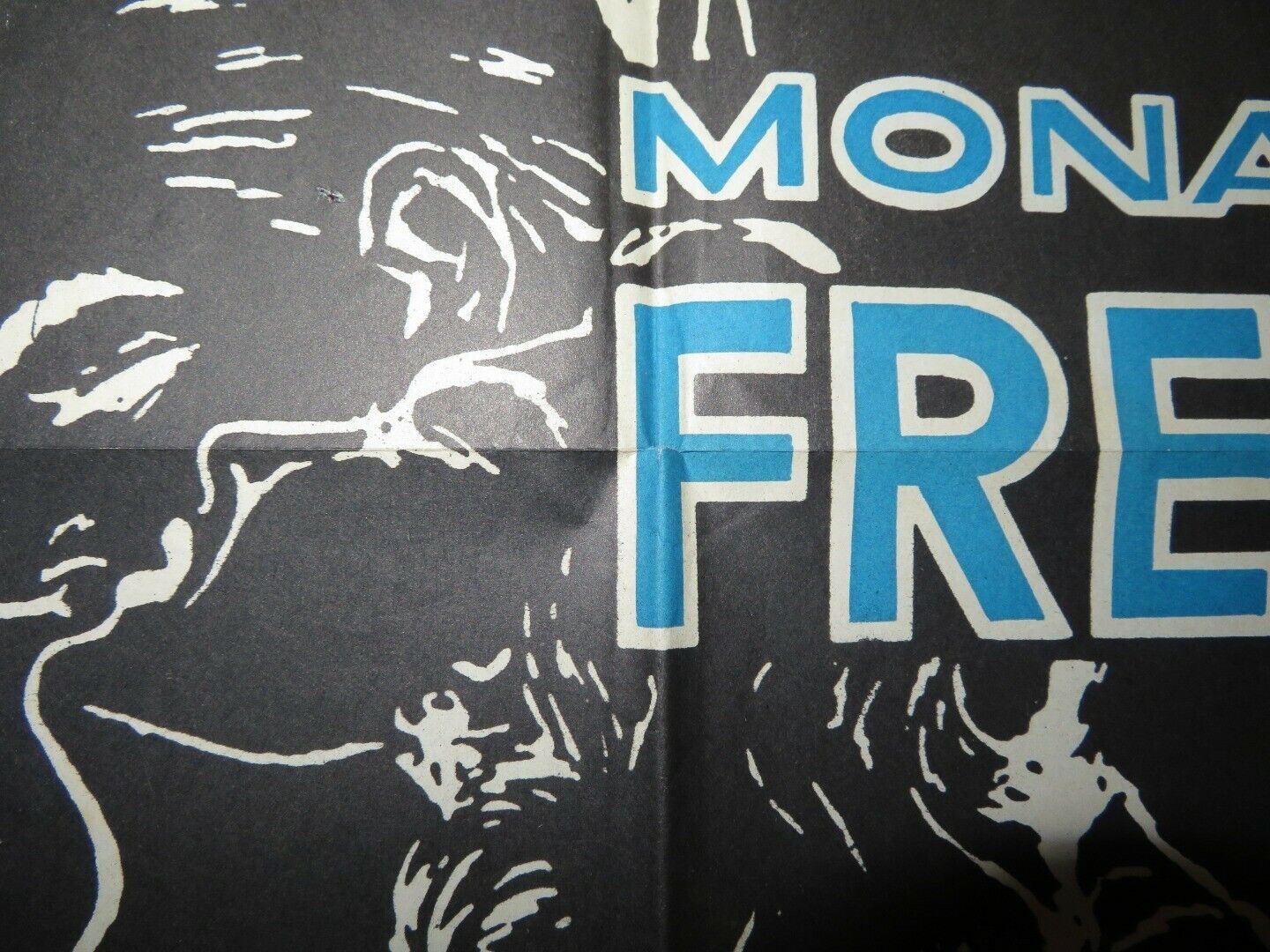 HOLD BACK THE NIGHT FOLDED US ONE SHEET POSTER JOHN PAYNE MONA FREEMAN 1956 Movie posters