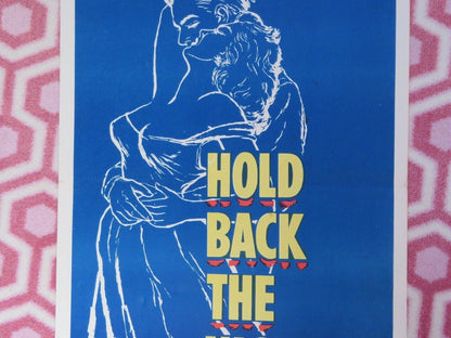 HOLD BACK THE NIGHT US INSERT (14"x 36") POSTER JOHN PAYNE MONA FREEMAN 1956 Movie posters