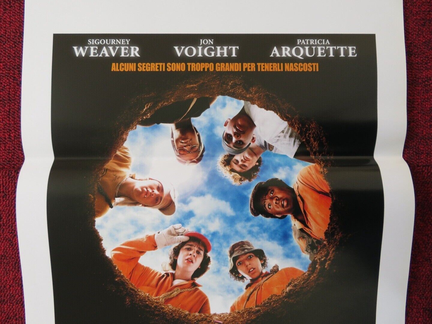 HOLES ITALIAN LOCANDINA (27.5"x13") POSTER SIGOURNEY WEAVER 2003 Movie posters