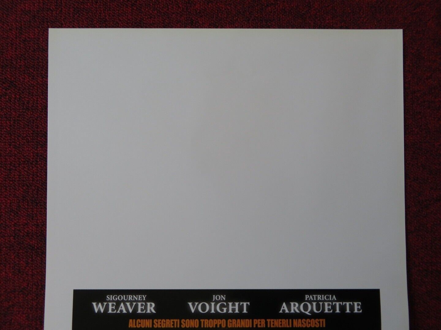 HOLES ITALIAN LOCANDINA (27.5"x13") POSTER SIGOURNEY WEAVER 2003 Movie posters