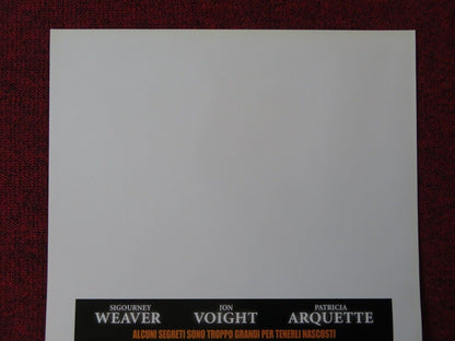 HOLES ITALIAN LOCANDINA (27.5"x13") POSTER SIGOURNEY WEAVER 2003 Movie posters