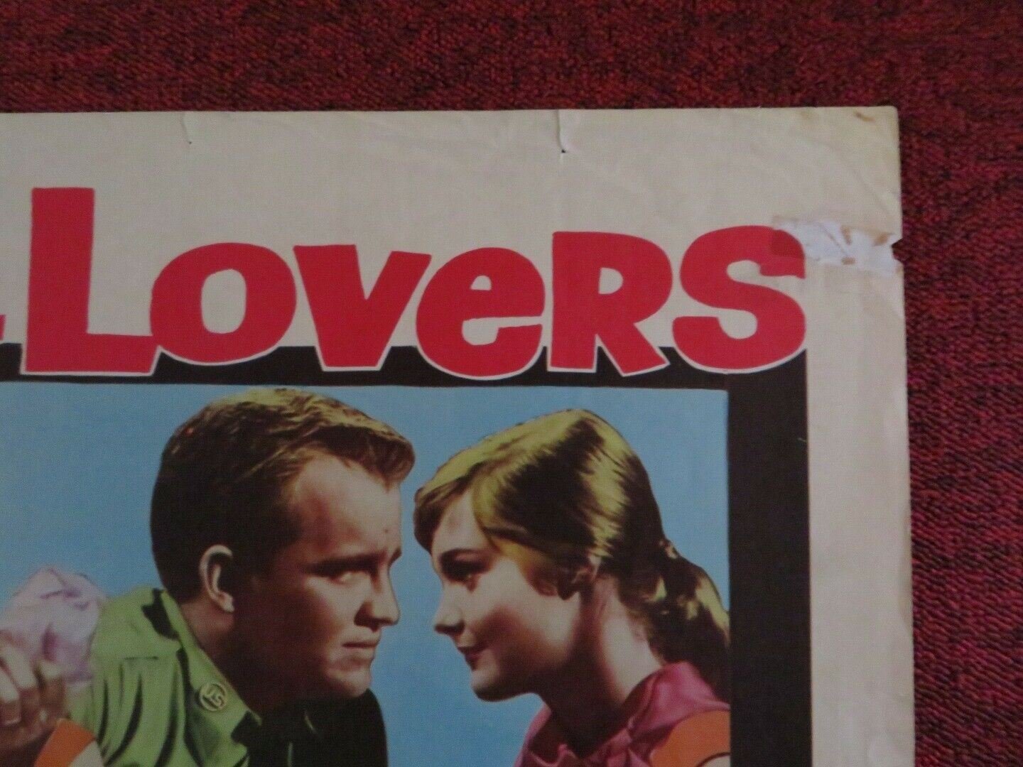 HOLIDAY FOR LOVERS US HALF SHEET (22"x 28") POSTER CLIFTON WEBB 1959 Movie posters