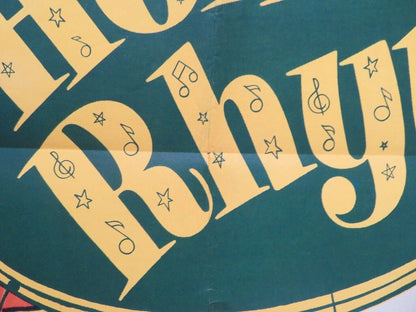 HOLIDAY RHYTHM US ONE SHEET POSTER MARY BETH HUGES DAVID STREET 1950 Movie posters