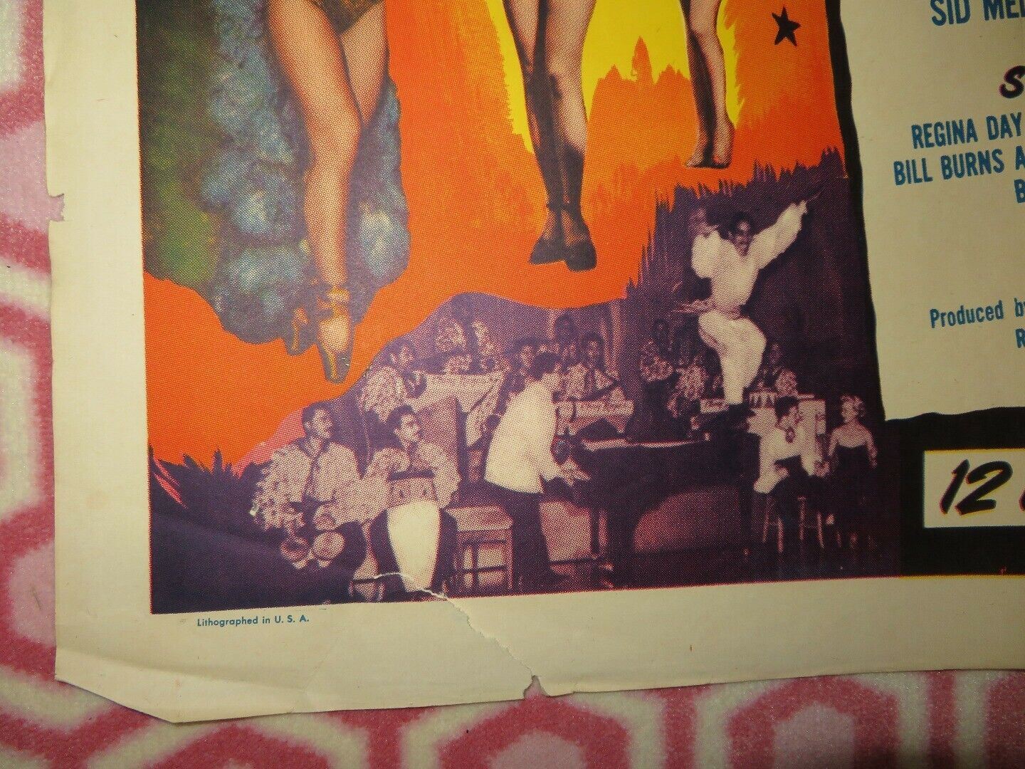 HOLIDAY RHYTHM US ONE SHEET POSTER MARY BETH HUGES DAVID STREET 1950 Movie posters