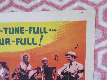 HOLIDAY RHYTHM US ONE SHEET POSTER MARY BETH HUGES DAVID STREET 1950 Movie posters