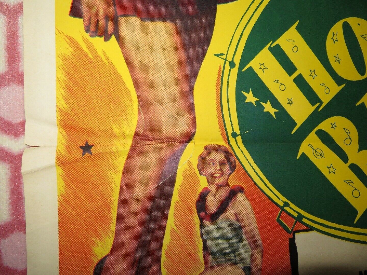 HOLIDAY RHYTHM US ONE SHEET POSTER MARY BETH HUGES DAVID STREET 1950 Movie posters