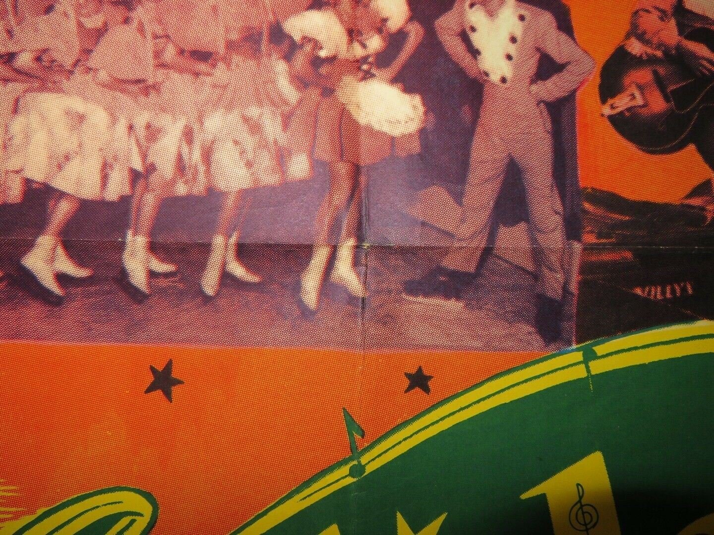 HOLIDAY RHYTHM US ONE SHEET POSTER MARY BETH HUGES DAVID STREET 1950 Movie posters