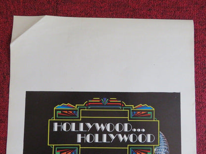 HOLLYWOOD.. HOLLYWOOD ITALIAN LOCANDINA (27.5"x13.5") POSTER 1976 Movie posters
