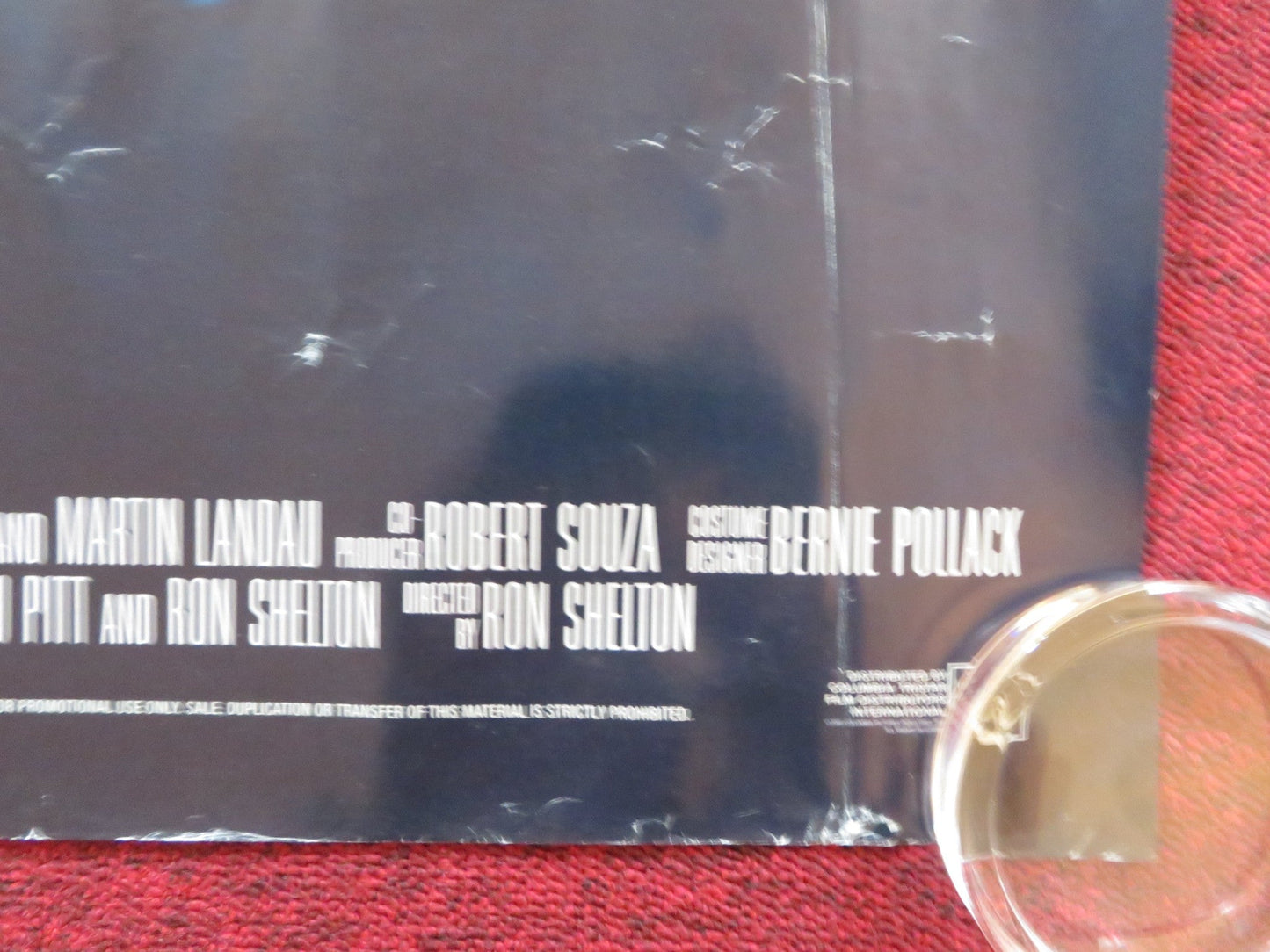 HOLLYWOOD HOMICIDE UK QUAD (30"x 40") ROLLED POSTER HARRISON FORD HARTNETT 2003 Rendezvous Cinema Movie posters