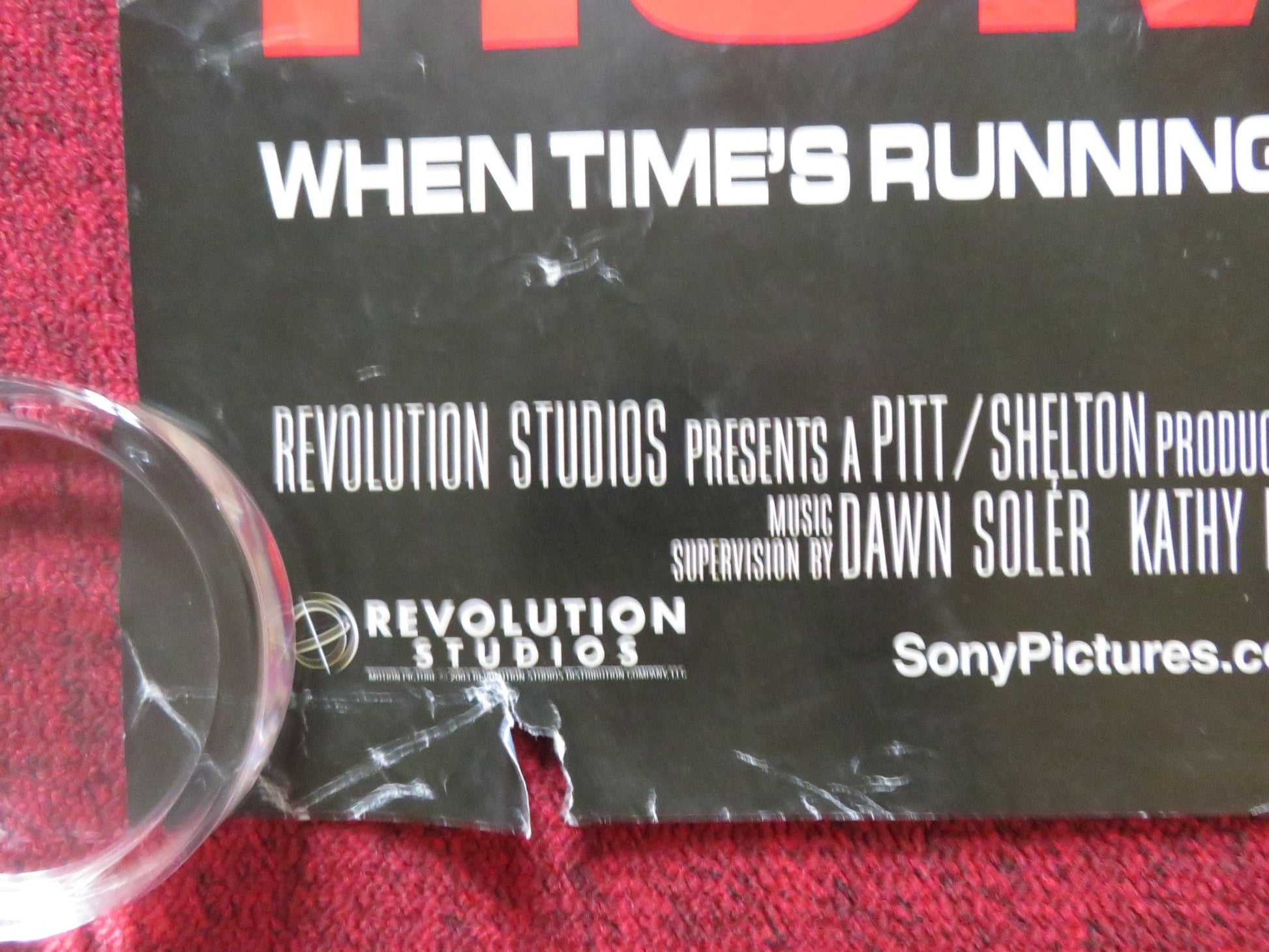 HOLLYWOOD HOMICIDE UK QUAD (30"x 40") ROLLED POSTER HARRISON FORD HARTNETT 2003 Rendezvous Cinema Movie posters