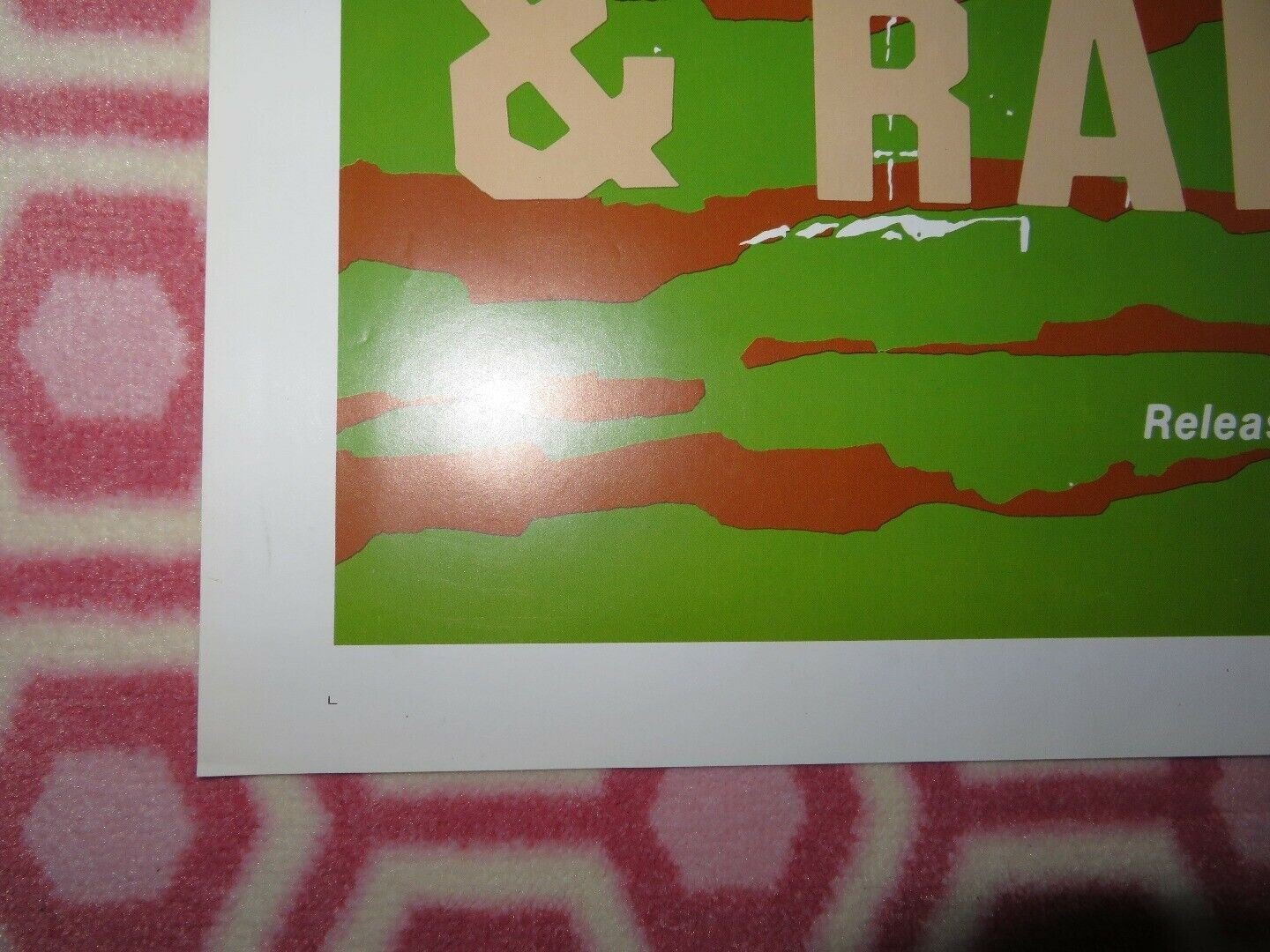 HOLLYWOOD OUT - TAKES AND RARE FOOTAGE US ONE SHEET POSTER JAMES DEAN 1983 Movie posters