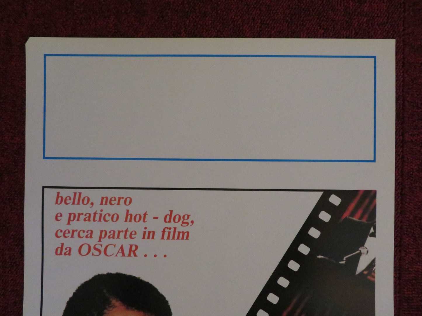 HOLLYWOOD SHUFFLE ITALIAN LOCANDINA POSTER ROBERT TOWNSEND HELEN MARTIN 1987 Rendezvous Cinema Movie posters