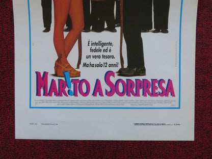 HOLY MATRIMONY ITALIAN LOCANDINA POSTER PATRICIA ARQUETTE J. GORDON - LEVITT 1995 Rendezvous Cinema Movie posters