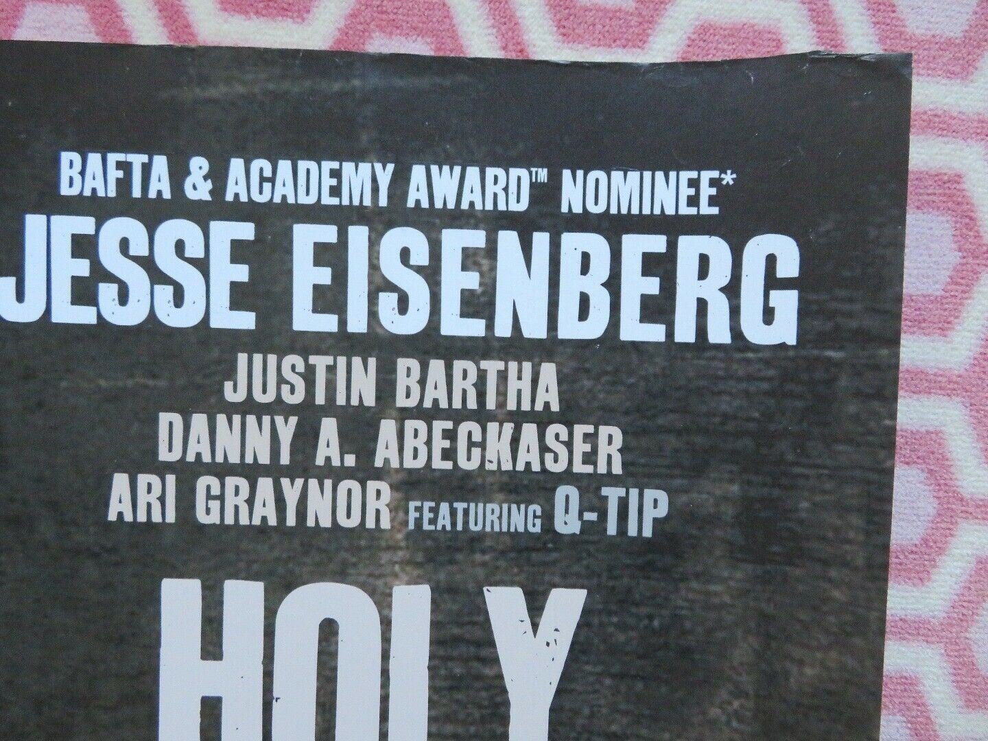 HOLY ROLLERS QUAD (30"x 40") ROLLED POSTER JESSE EISENBERG JUSTIN BARTHA 2010 Movie posters